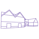 Outline drawing of one of our care homes. 